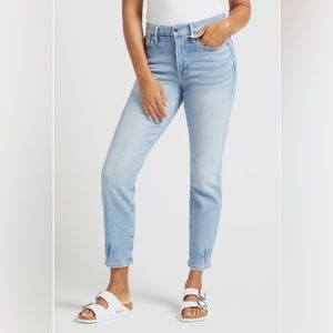 NWT Good American GOOD LEGS CIGARETTE JEANS size 2/26